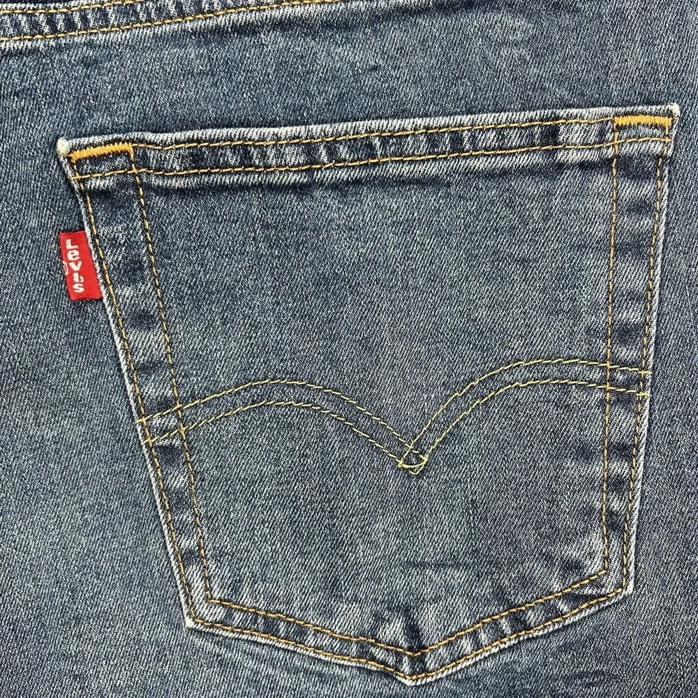 Levi's 541 Jeans Mens 32x30 (Actual 32x28) Blue Athletic Taper Grunge Streetwear